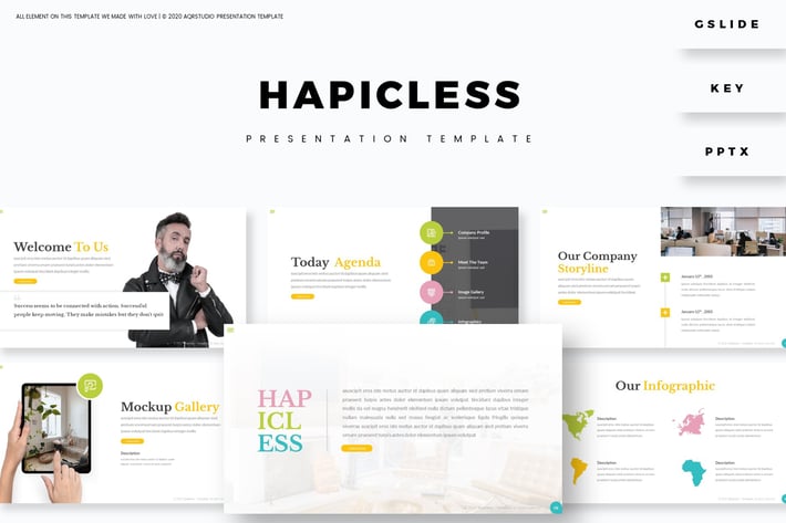 Hapicless - Presentation Template