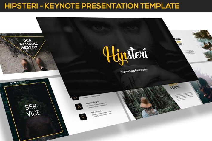 Hipsteri - Hipster Style Keynote Presentation