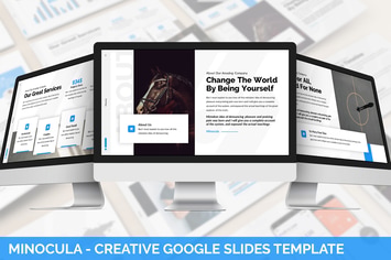 Minocula - Creative Google Slides Template