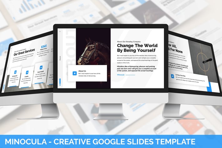 Minocula - Creative Google Slides Template