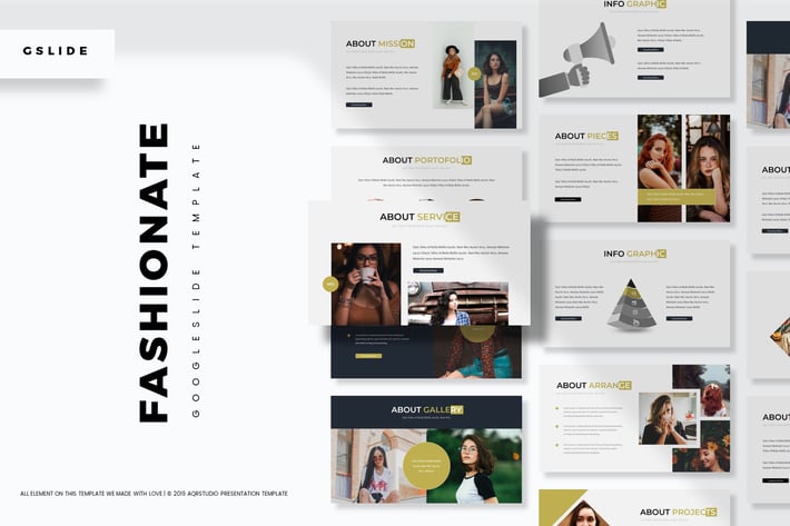 Fishionate - Google Slides Template