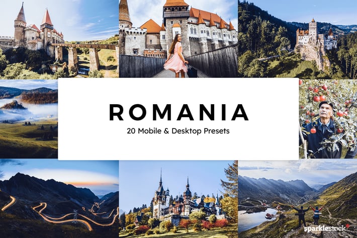 20 Romania Lightroom Presets & LUTs