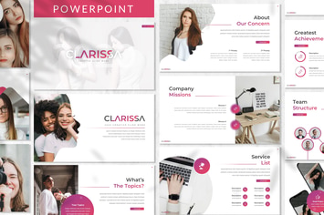 Clarissa - Business Powerpoint Template