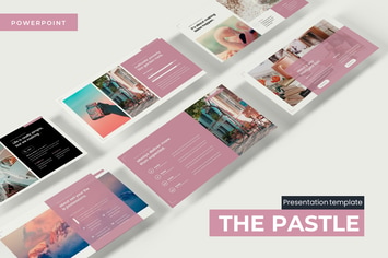 The Pastle Simplicity - Powerpoint Template