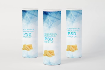 Cylindrical Packaging Mock Up