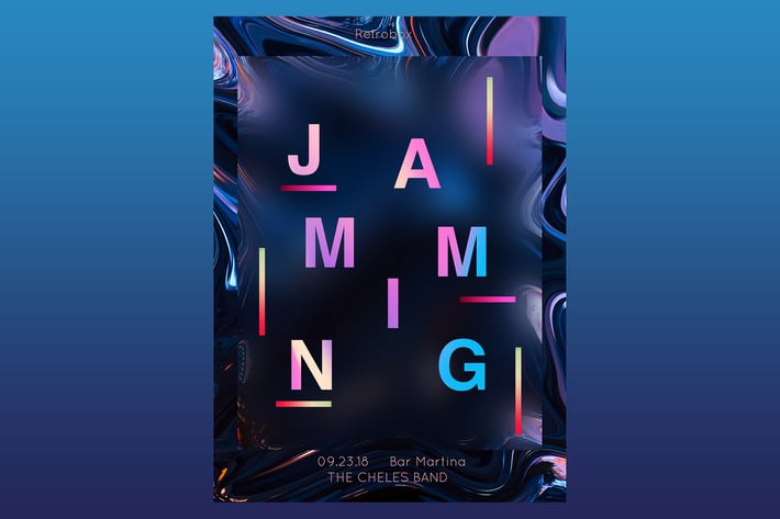 Jamming Flyer Poster