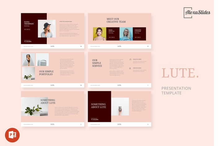 Lute - Creative Powerpoint Presentation Template