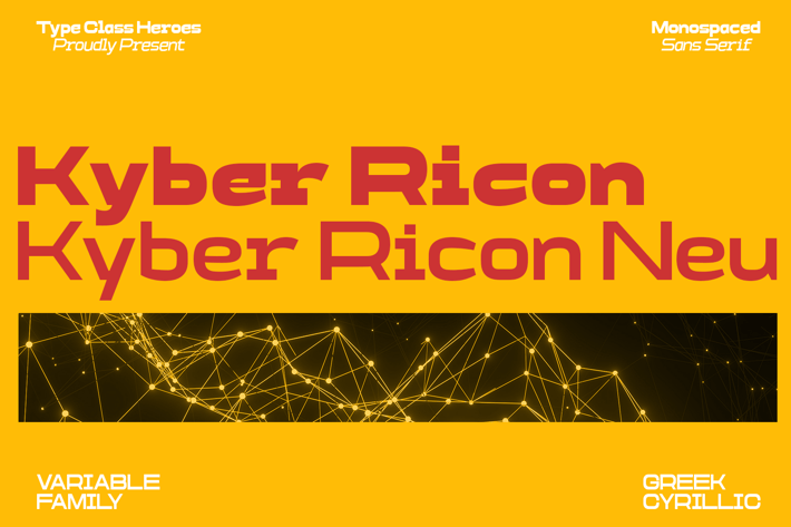 Kyber Ricon Family Font
