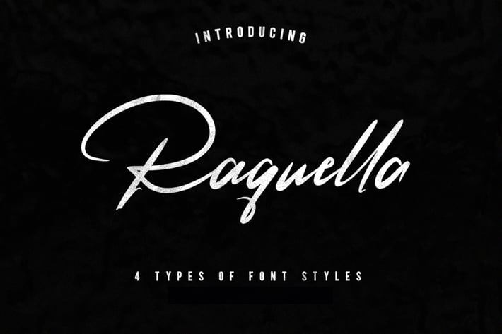 Raquella 4 Font