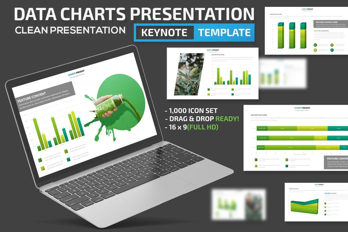 Green Charts Keynote Presentation
