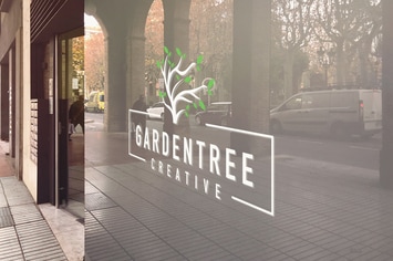 Street Shop Logo Mockup