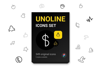 Unoline Icons Set
