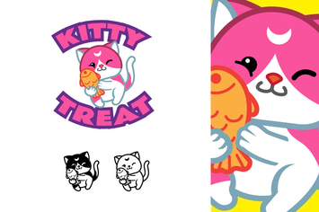 Kitty Treat - Mascot & Esport Logo