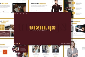 Vizalys - Coffee Powerpoint Template