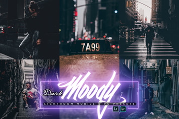 Dark Moody Lightroom Presets 