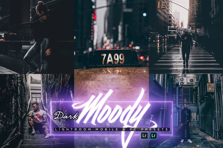 Dark Moody Lightroom Presets 