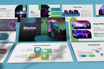 Blaster - Abstract Keynote Template