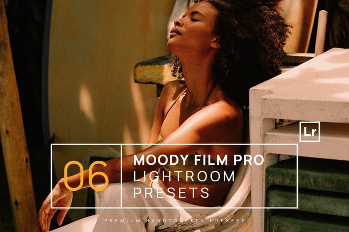 6 Moody Film Pro Lightroom Presets + Mobile