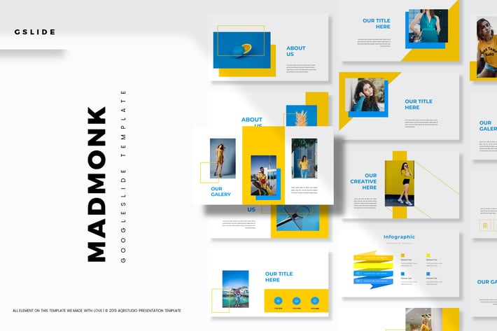 Madmonk - Google Slide Template