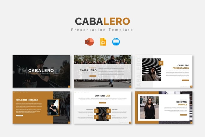 Cabalero - Presentation Template