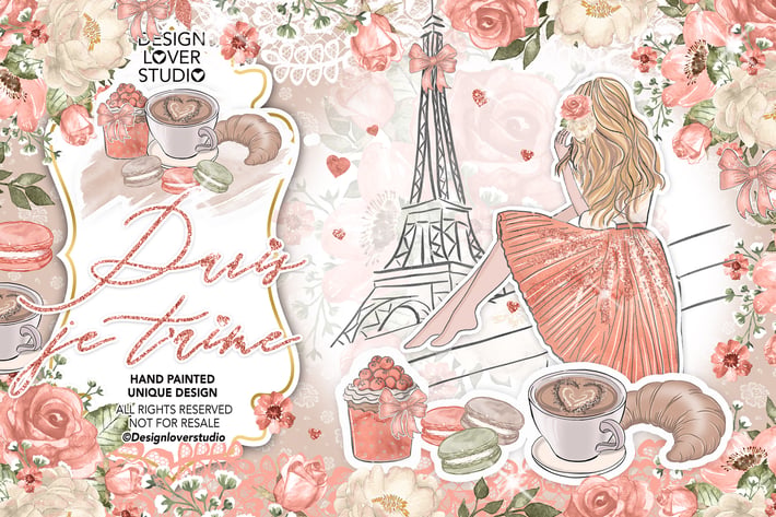 Paris je t'aime design