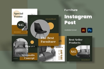 Furniture Instagram Post