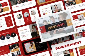 Discuss Point - Powerpoint Template