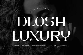 Dlosh Luxury - Elegant & Premium Font