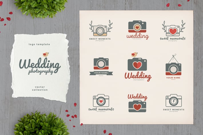 Wedding Photography Logo Template