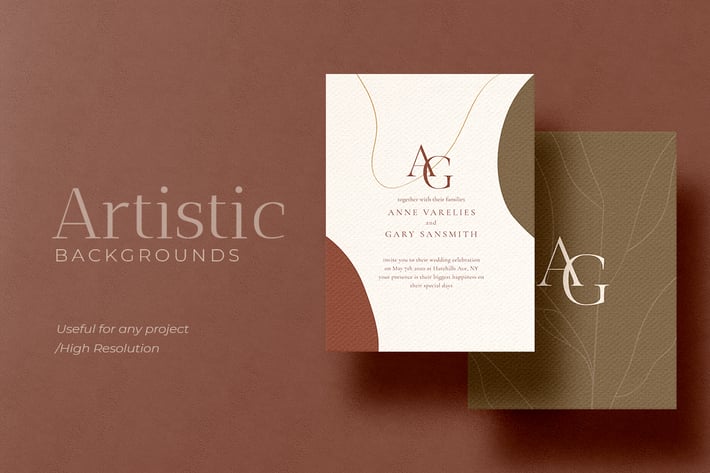 Artistic Earth Tone Background
