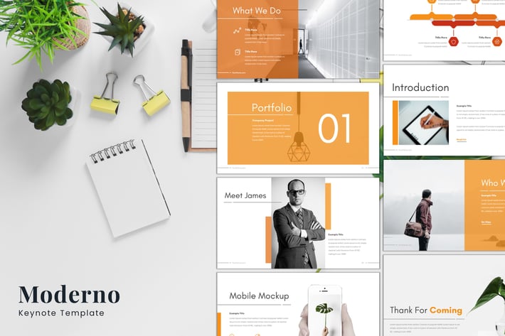 Moderno - Keynote Template