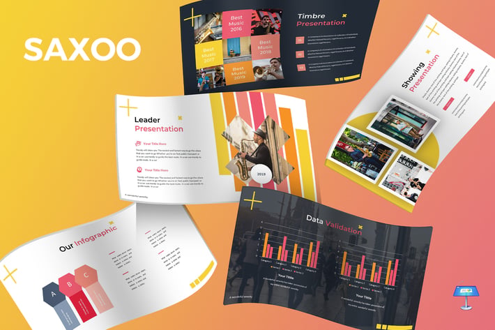Saxoo - Keynote Template