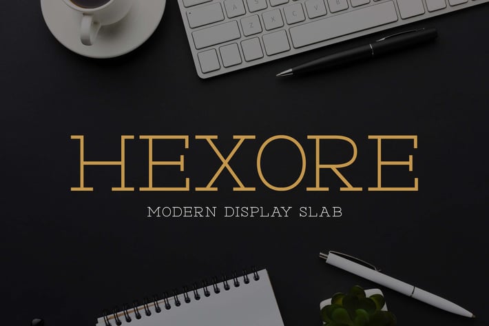 Hexore - Modern Display Slab