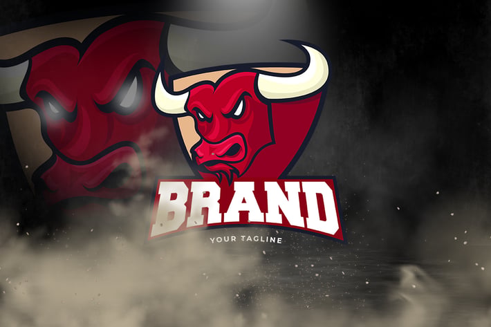 Bulls Logo Template 