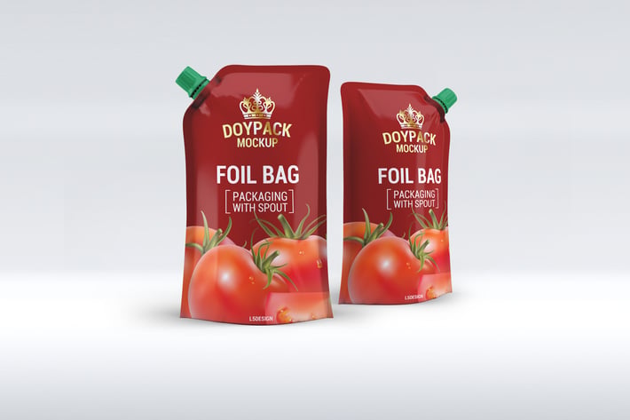Doypack Foil Bag Mock-Up v.1