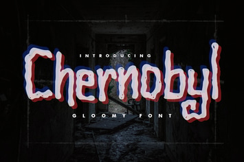 Chernobyl - Gloomy Font