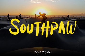 Southpaw - Graffiti Signature Font