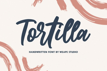 Tortilla - Handwritten Font
