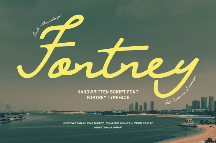 Fortrey - Classic Script Font