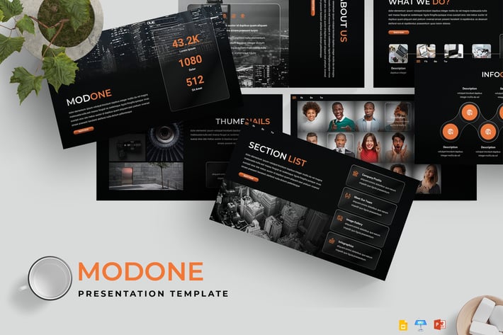 Modone - Presentation Template