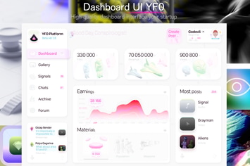 Dashboard UI YFO Platform