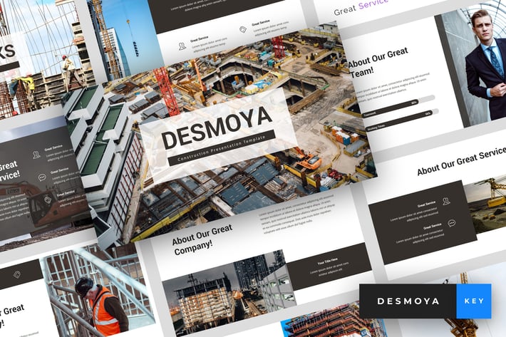 Desmoya - Construction Keynote Template