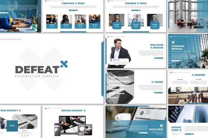 Defeat - Keynote Template