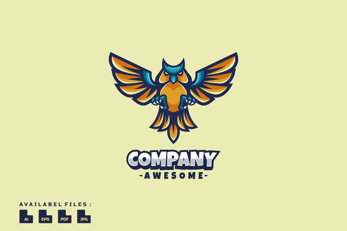 Owl Logo Mascot