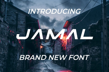 Jamal Techno Font