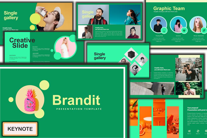 Brandit Classy Modern Keynote Template