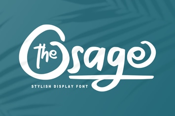 The Osage | Stylish Display Font