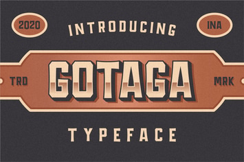 GOTAGA TYPEFACE