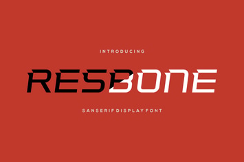 Resbone Fonts