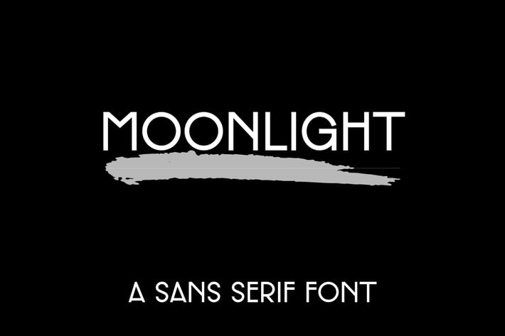 Moonlight - Sans Serif Font